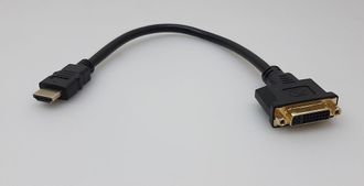 Адаптер HDMI штекер - DVI гнездо