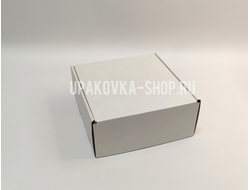 Коробка с откидной крышкой 165*175*70 мм БЕЛЫЙ