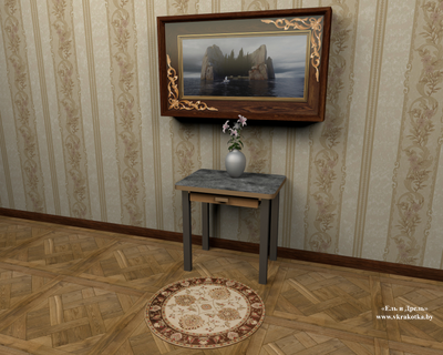 Картинная рама, 3d модель