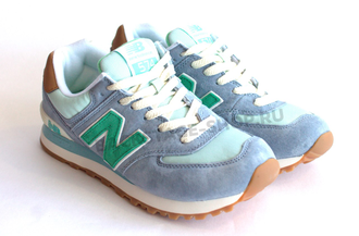 Кроссовки New Balance 574 Gray/Green