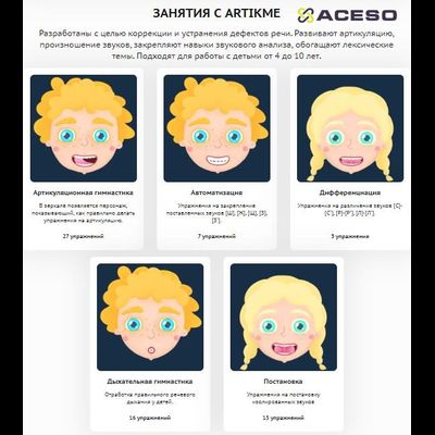 Умное зеркало логопеда  ArtikMe с компьютером и без компьютера