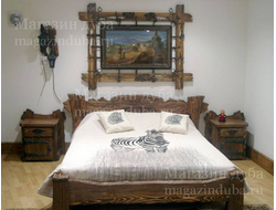 Состаренная мебель из массива