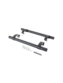 РД2-ПМК Ручка офисная прямая 500*30 (антрацит)