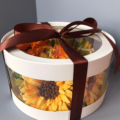 Зефирные подсолнухи