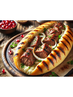 Шашлык в хлебе (Свинина)