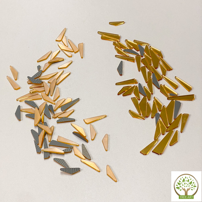 Декор "Брызги" 20 гр/золото