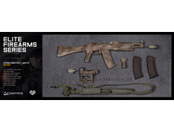 Автомат АК-105 1/6 AK105 SET SPETSNAZ ASSAULT RIFLE (EF007) - DAMTOYS