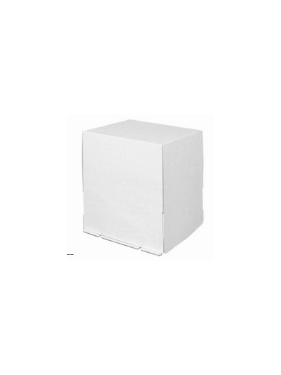 Коробка для торта (белая, б/о), 360*360*400мм