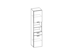 Гостиная СТЕЛЛА - ШК-3048 Шкаф