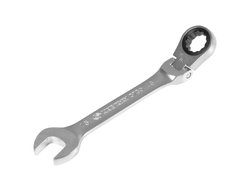 Ключ трещоточный комбинированный с шарниром 16 мм KING TONY 373016M