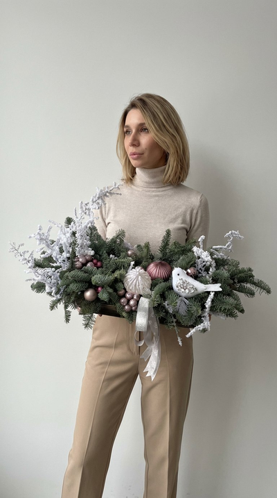 Новогодняя композиция № 1196