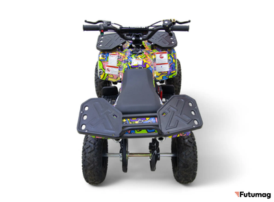 Детский квадроцикл MOTAX GRIZLIK mini ES граффити