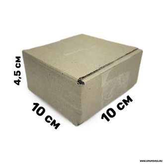 Коробка 4-x клапанная 10 x 10 x 4,5 см