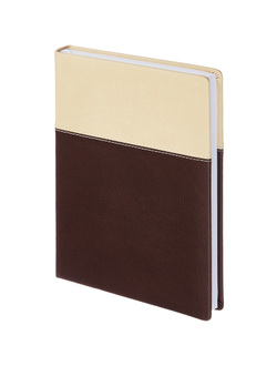 Ежедневник недатированный InFolio Patchwork, 140х200, 160л (коричневый)