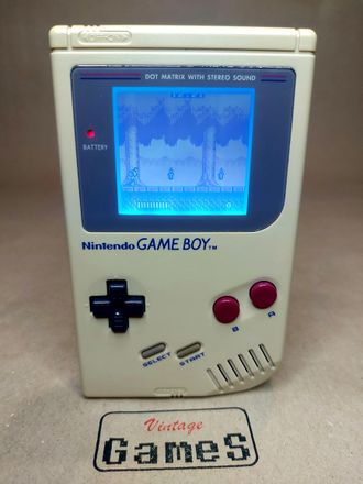 Nintendo Game Boy DMG-01 Оригинал с подсветкой экрана Сделан в Японии