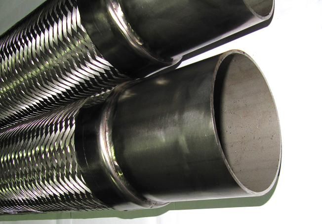 МРВД Металлорукав высокого давления из нержавеющей стали с патрубками под приварку