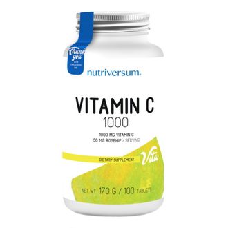 (Nutriversum) Vitamin C 1000 - (100 табл)