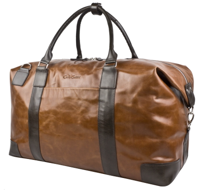 Кожаная дорожная сумка Fidenza Premium cog/brown (арт. 
4036-03)