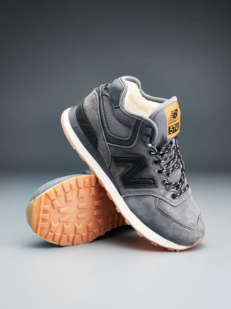 New Balance Classic 574 Grey С Мехом