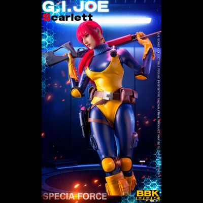Скарлетт (G.I.Joe series) - Коллекционная ФИГУРКА 1/6 G.I.JOE Scarlett (BBK013) - BBK