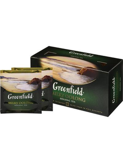 Чай Greenfield Milky Oolong молочный улун 25 пакетиков
