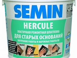 HERCULE Трещиностойкая влагостойкая шпатлевка для ремонта отделки