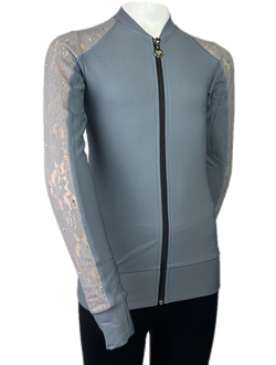 Жакет на молнии с лампасами Pizzo  ITALIA (art 205PZ)