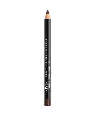 Карандаш для глаз и бровей NYX Slim Eye Pencil 31 Вlack brown (черно-коричневый)