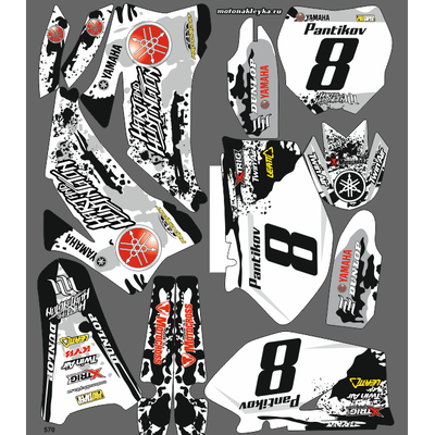 Yamaha YZ YZF 250 2006 - 2009 #359