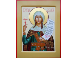 Татиана (Татьяна) Римская, Святая мученица. Рукописная икона.