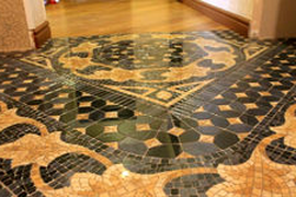 Укладка плитки на пол