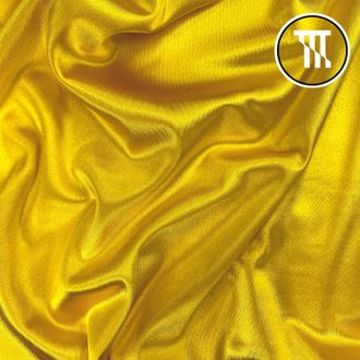 Лоскут сатин вельвет, цв. Желтый 70 см