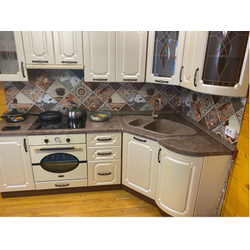 Модульная угловая кухня Венеция, классика в деталях