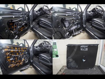 Шумоизоляция Audi Q7 / Ауди Q7