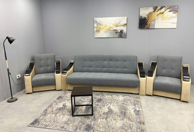 Комплект «ЛИДЕР» | диван и 2 кресла (З)