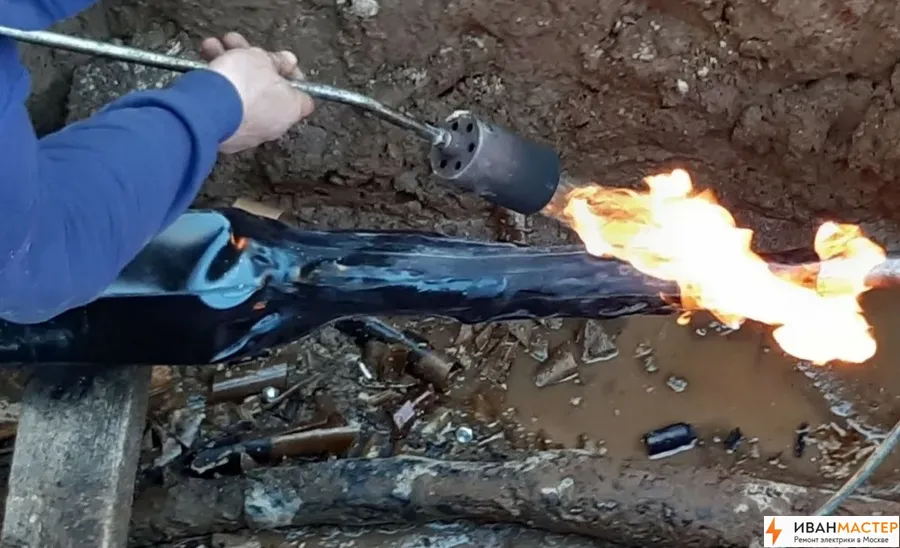 Ремонт силового кабеля