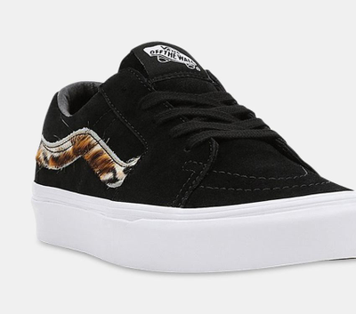 Кеды Vans Sk8-Low (Soft Suede) Black/Tiger