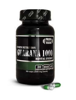 GUARANA 500mg 30 капсул (Гуарана) от FROGTECH Green Line