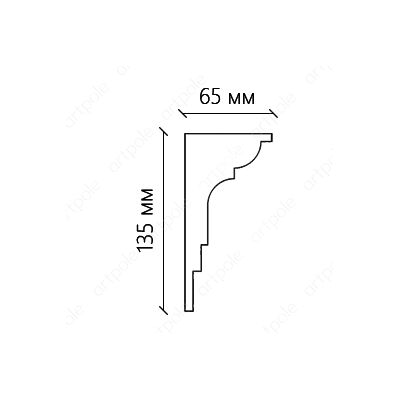 Карниз гладкий S3KT4