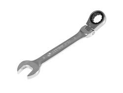 Ключ трещоточный комбинированный с шарниром 18 мм KING TONY 373018M