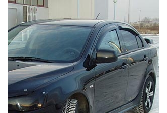 Дефлекторы окон 4 door MITSUBISHI LANCER Sd 2007-, NLD.SMILAN0732