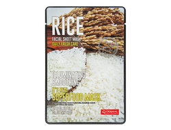 Dermal It's Real SuperfoodMask [RICE] / Dermal Маска для лица с рисом (25 г)