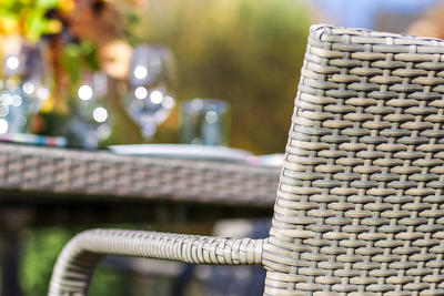 Обеденная группа из искусственного ротанга ROME