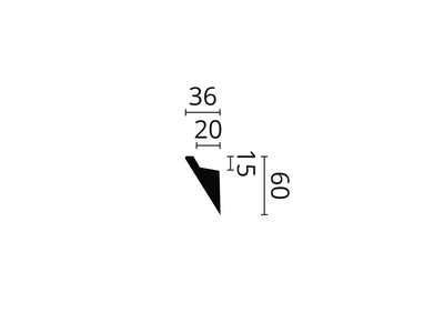 Карниз IL4 WALLSTYL® - 60*36*2000мм