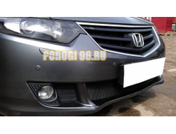 Защита радиатора Honda Accord VIII 2008-2011 black