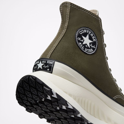 Весна-осень коллекция Converse Chuck Taylor 70 AT-CX (хаки) высокие A01681C