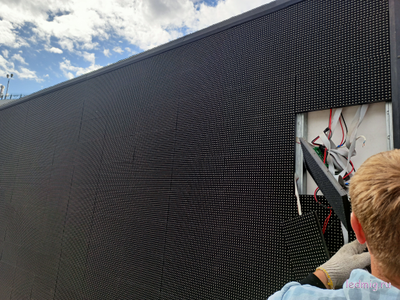 Ремонт светодиодного экрана