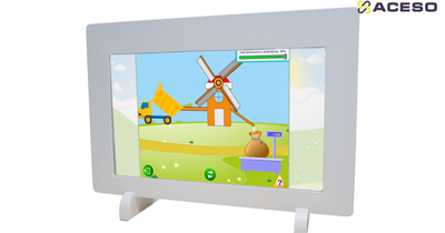 Умное зеркало логопеда "Антошка ПРОФ" (сенсорное)