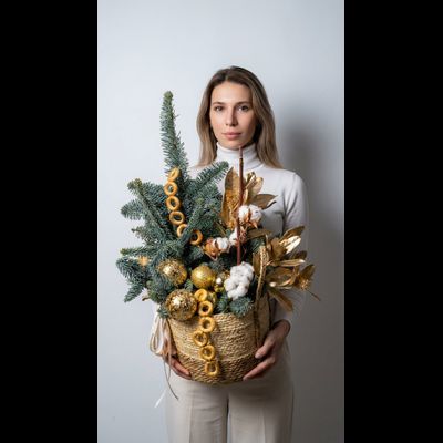 Новогодняя композиция № 1119