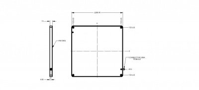 MTI MT-008S08/LH RFID антенна дальнего поля